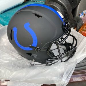 Authentic speed NFL helmet colts eclipse edition